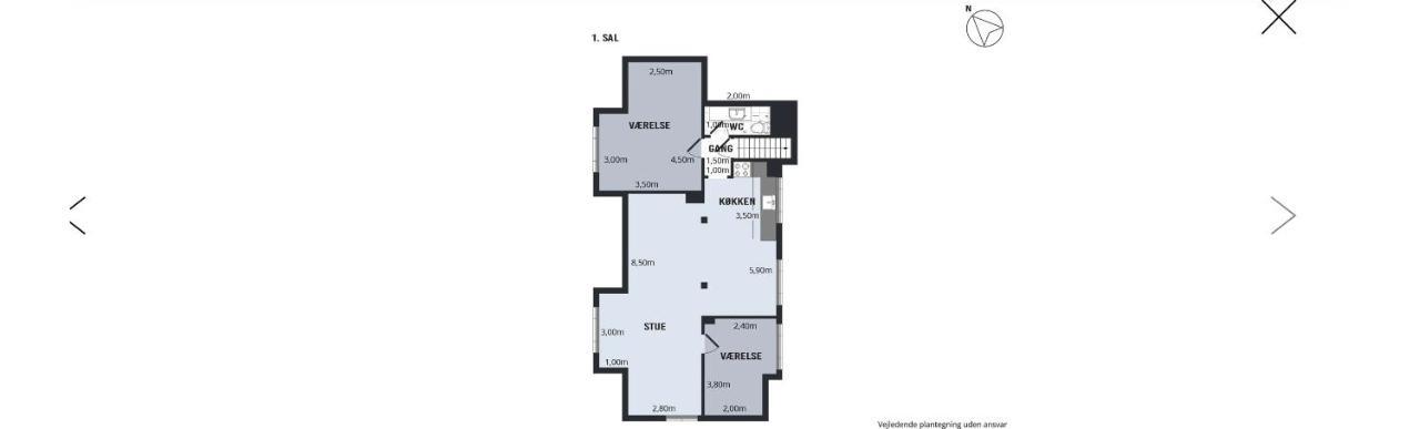 Apartament Sondergade Frederikshavn Zewnętrze zdjęcie